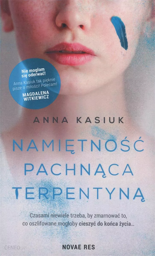 Namiętność pachnąca terpentyną - okładka